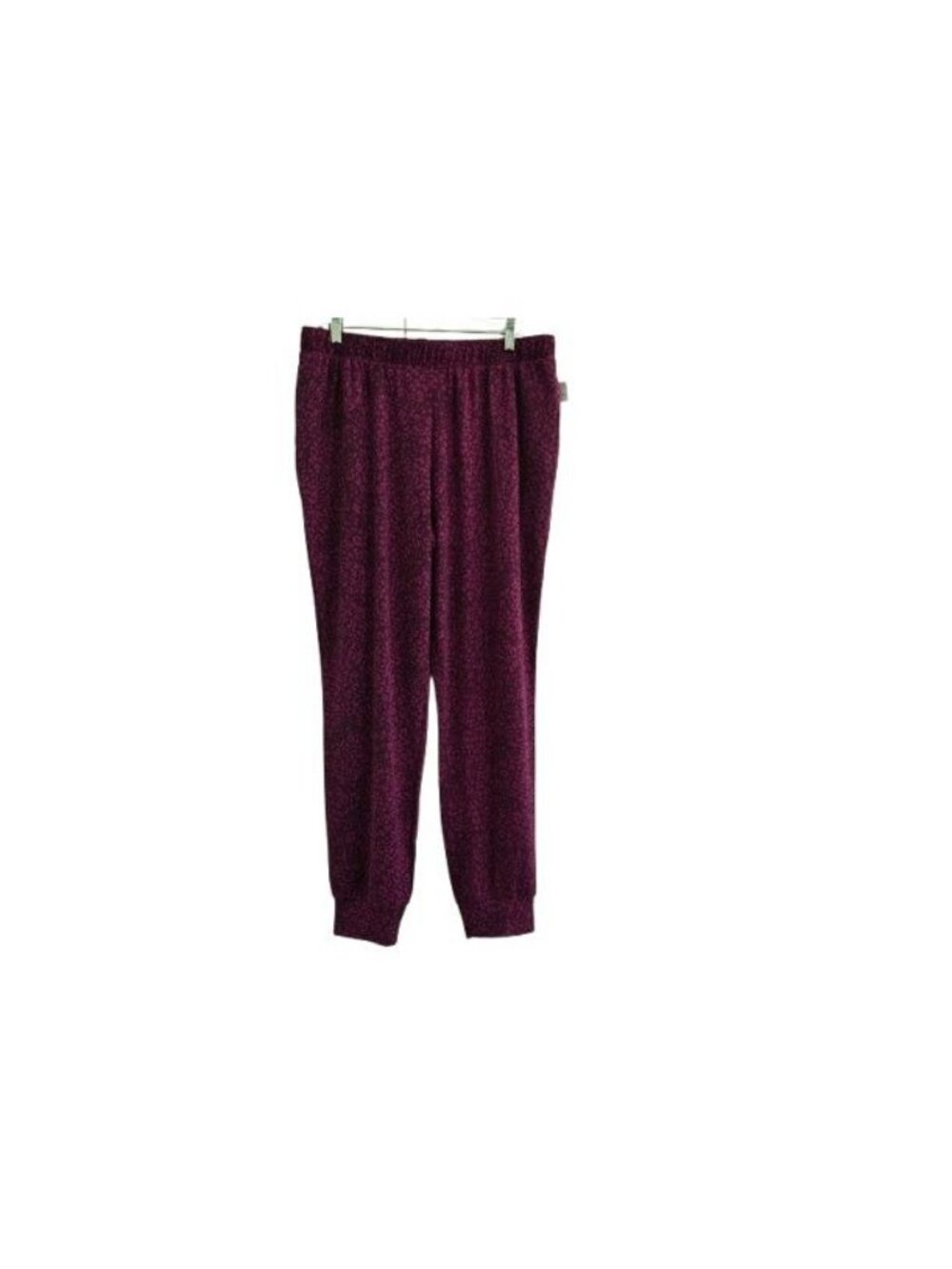 NEW Sanctuary Jogger Pants 521 Purple Print Size XL Loungewear